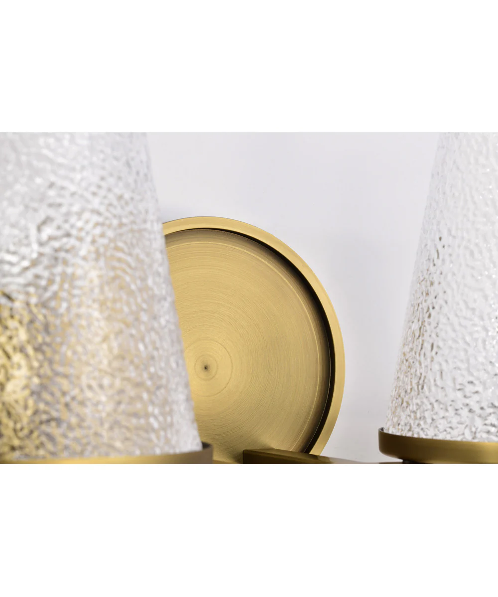Valentine 2-Light Vanity & Wall Vintage Brass - Image 11