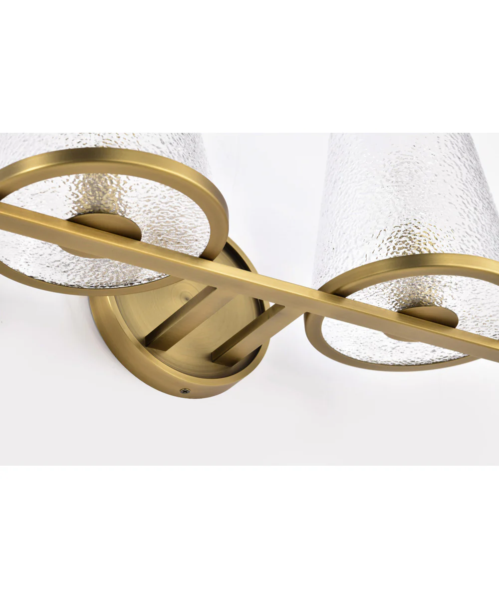 Valentine 2-Light Vanity & Wall Vintage Brass - Image 12