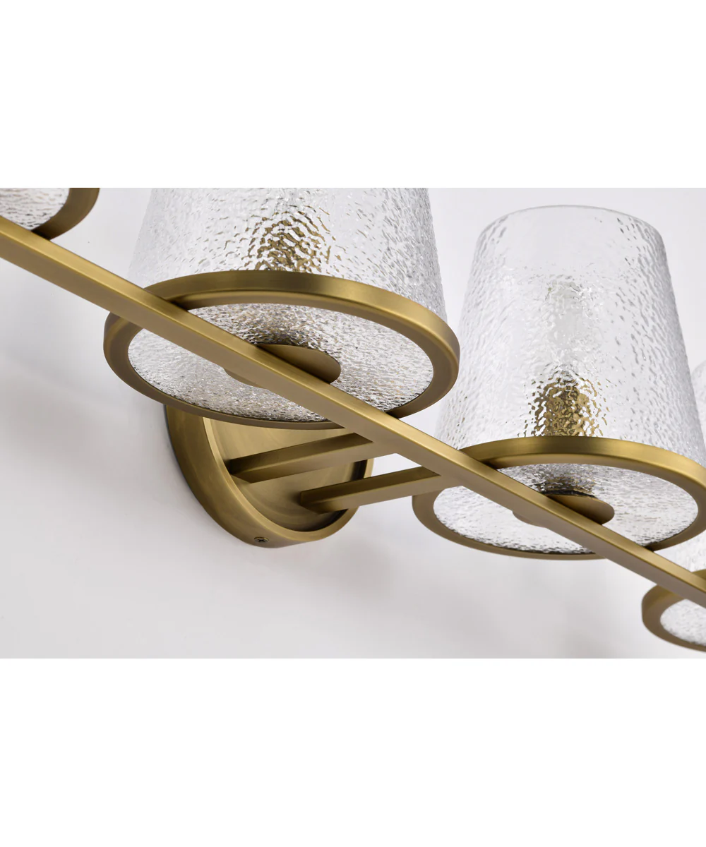 Valentine 4-Light Vanity & Wall Vintage Brass - Image 11