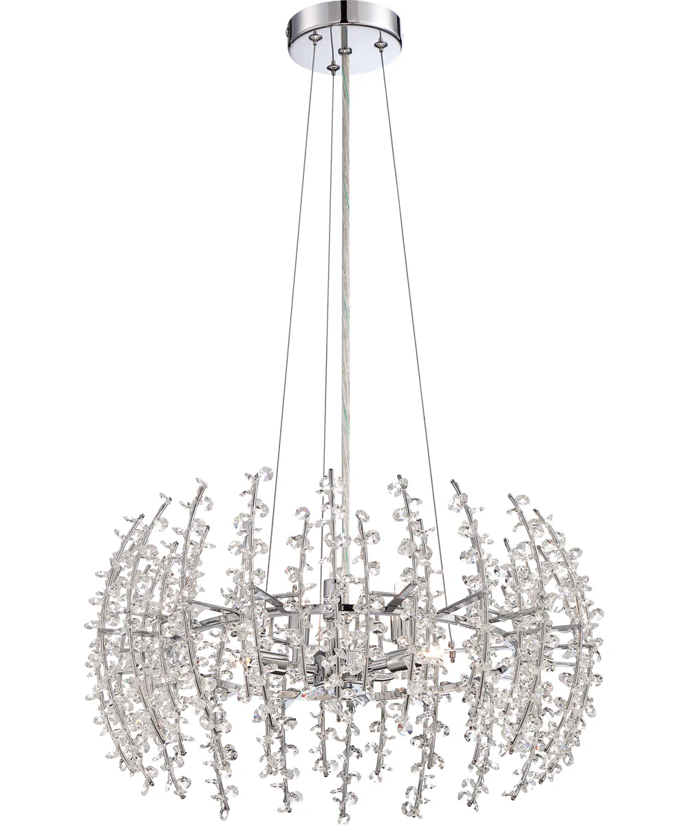 Valla 6-light Pendant Polished Chrome - Image 5