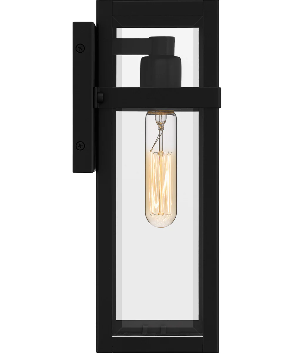 Vanessa Medium 1-light Outdoor Wall Light Coastal Armour Aluminum Matte Black - Image 4
