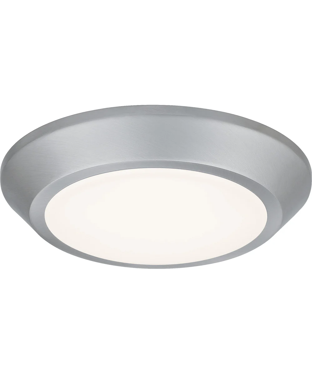 Verge Flush Mount Brushed Nickel