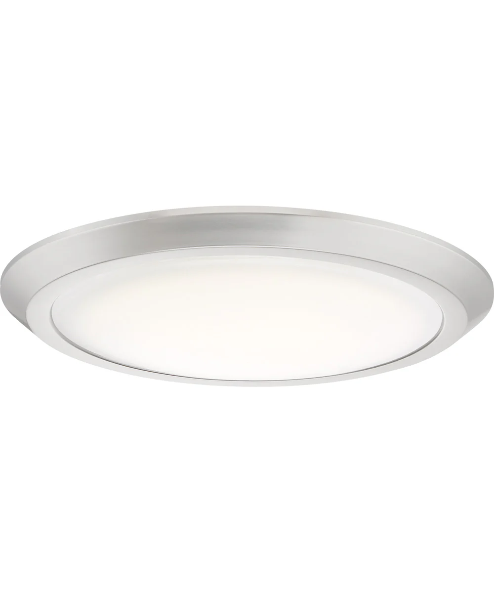 Verge Flush Mount Brushed Nickel