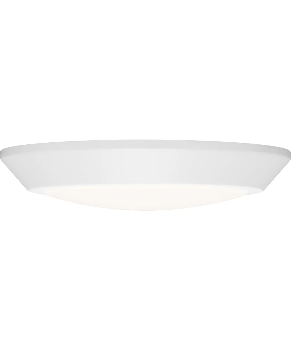 Verge Flush Mount White Lustre - Image 4