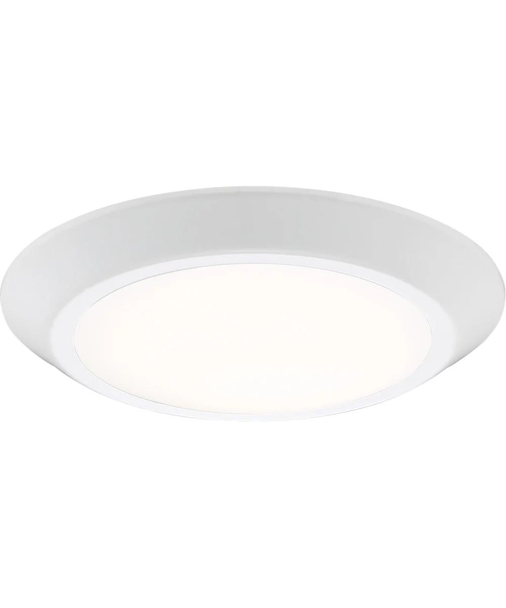 Verge  Flush Mount White Lustre - Image 4