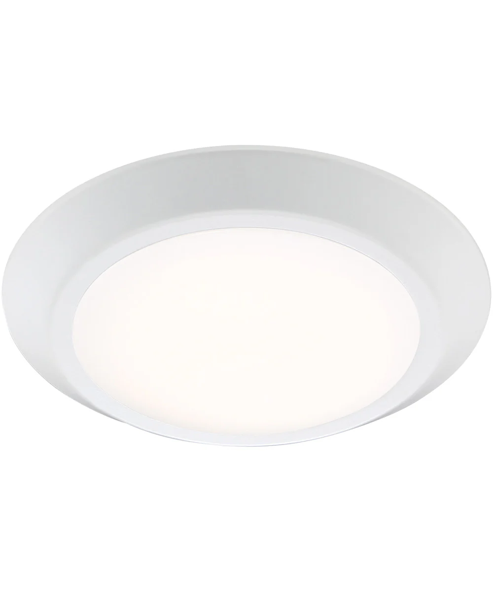 Verge  Flush Mount White Lustre - Image 5