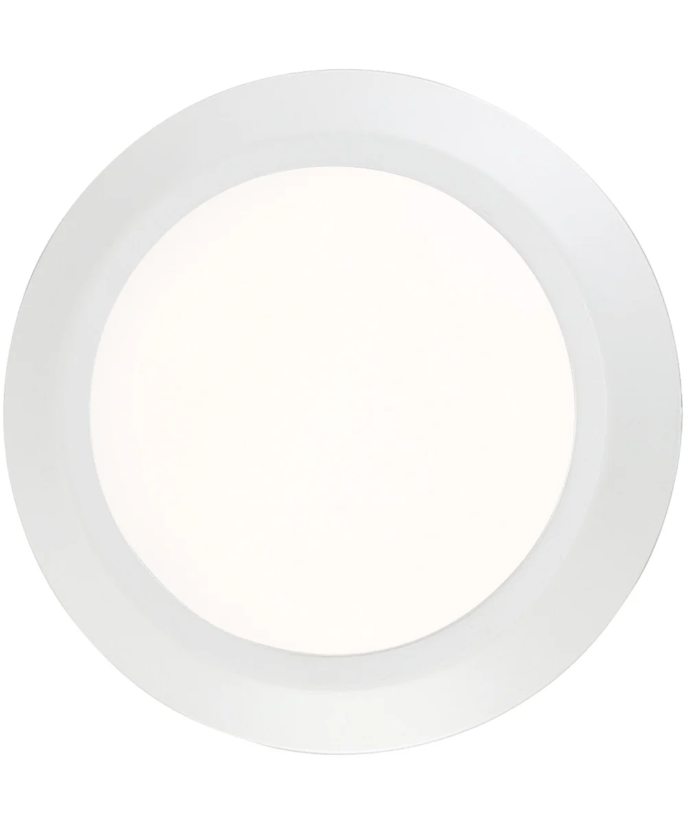 Verge  Flush Mount White Lustre - Image 6
