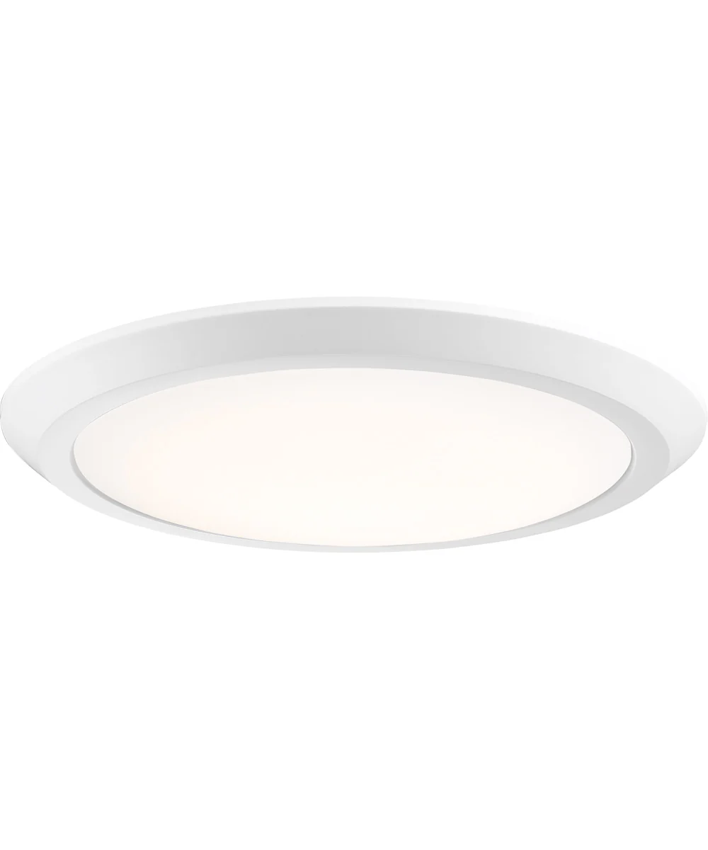 Verge Flush Mount White Lustre - Image 2