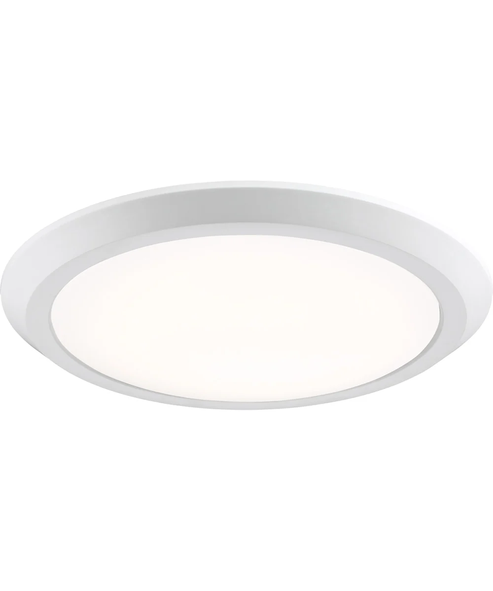 Verge Flush Mount White Lustre - Image 4