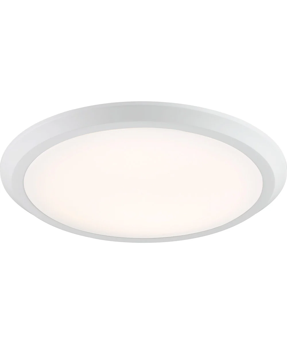 Verge Flush Mount White Lustre - Image 5
