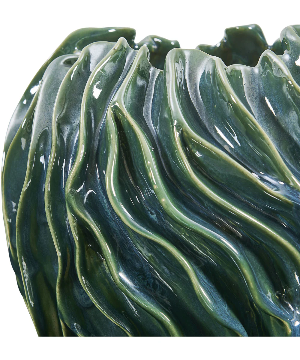 Veridian Ridge Indoor-Outdoor Vases Set of 2 - Image 3