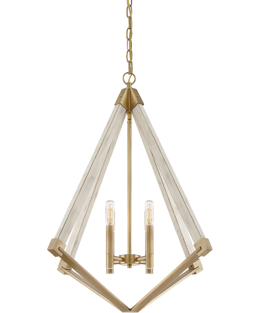 Viewpoint 4-light Pendant Weathered Brass - Image 5
