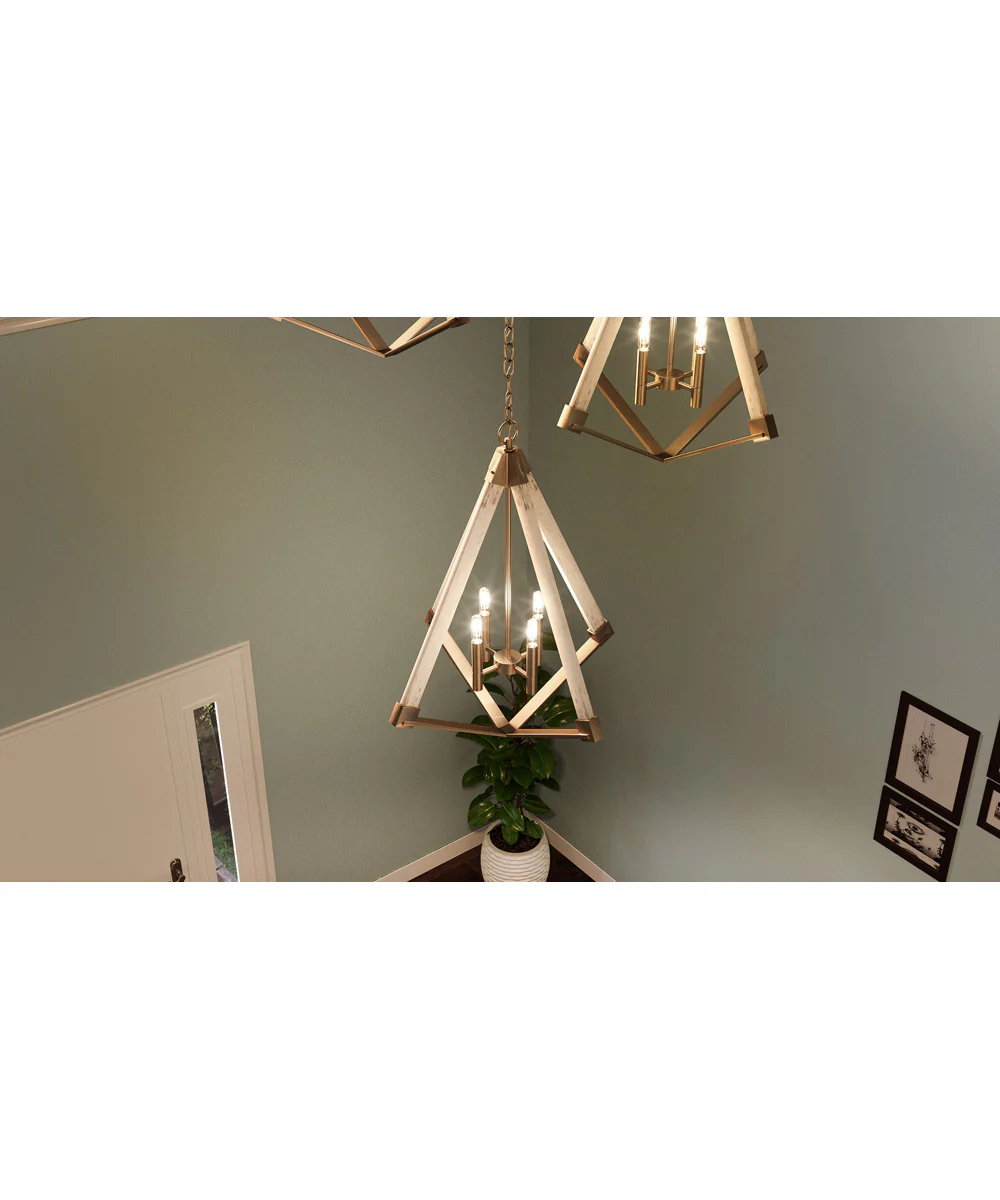 Viewpoint 4-light Pendant Weathered Brass - Image 6
