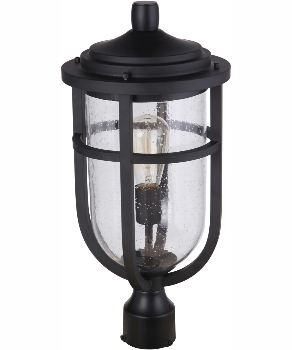Voyage 1-Light Outdoor Post Mount Midnight - Image 5