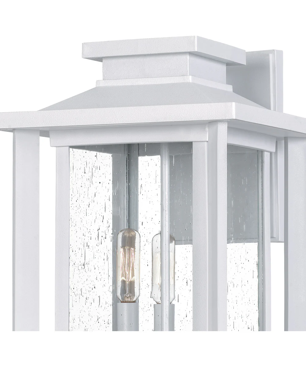 Wakefield Large 3-light Outdoor Wall Light  Coastal Armour White Lustre - Image 6