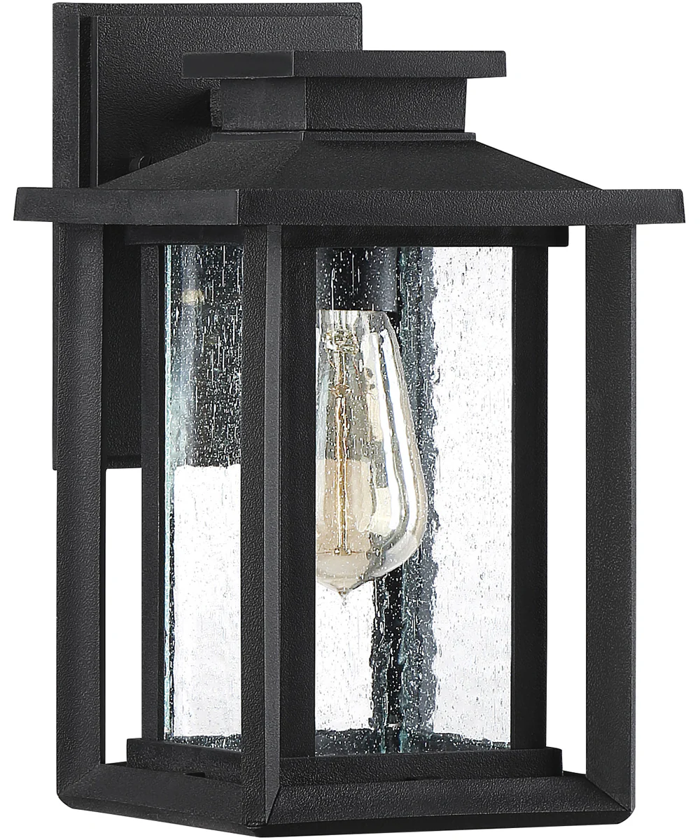 Wakefield Small 1-light Outdoor Wall Light Coastal Armour Earth Black - Image 3