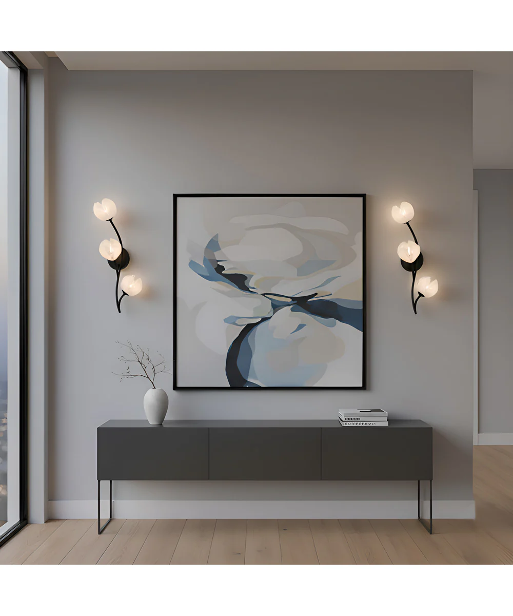 Walker 3-light Wall Sconce Matte Black - Image 3