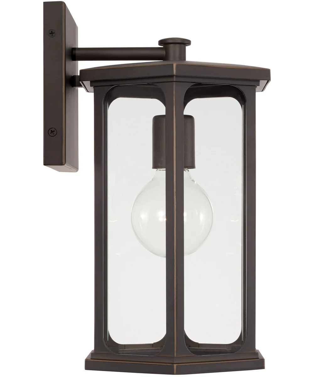 Walton 1-Light Outdoor Wall-Lantern Rain or Shine - Oiled Bronze - Image 4
