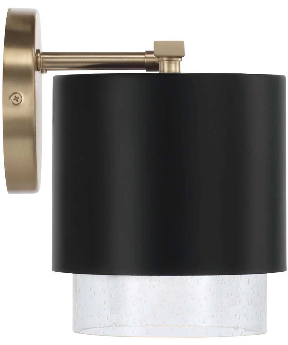 Weller 3-Light Vanity Matte Brass and Black - Image 4