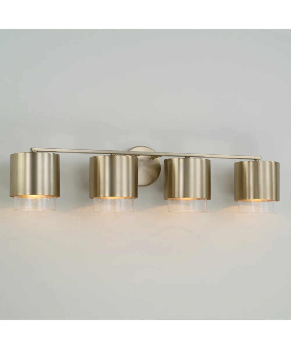 Weller 4-Light Vanity Matte Brass - Image 2