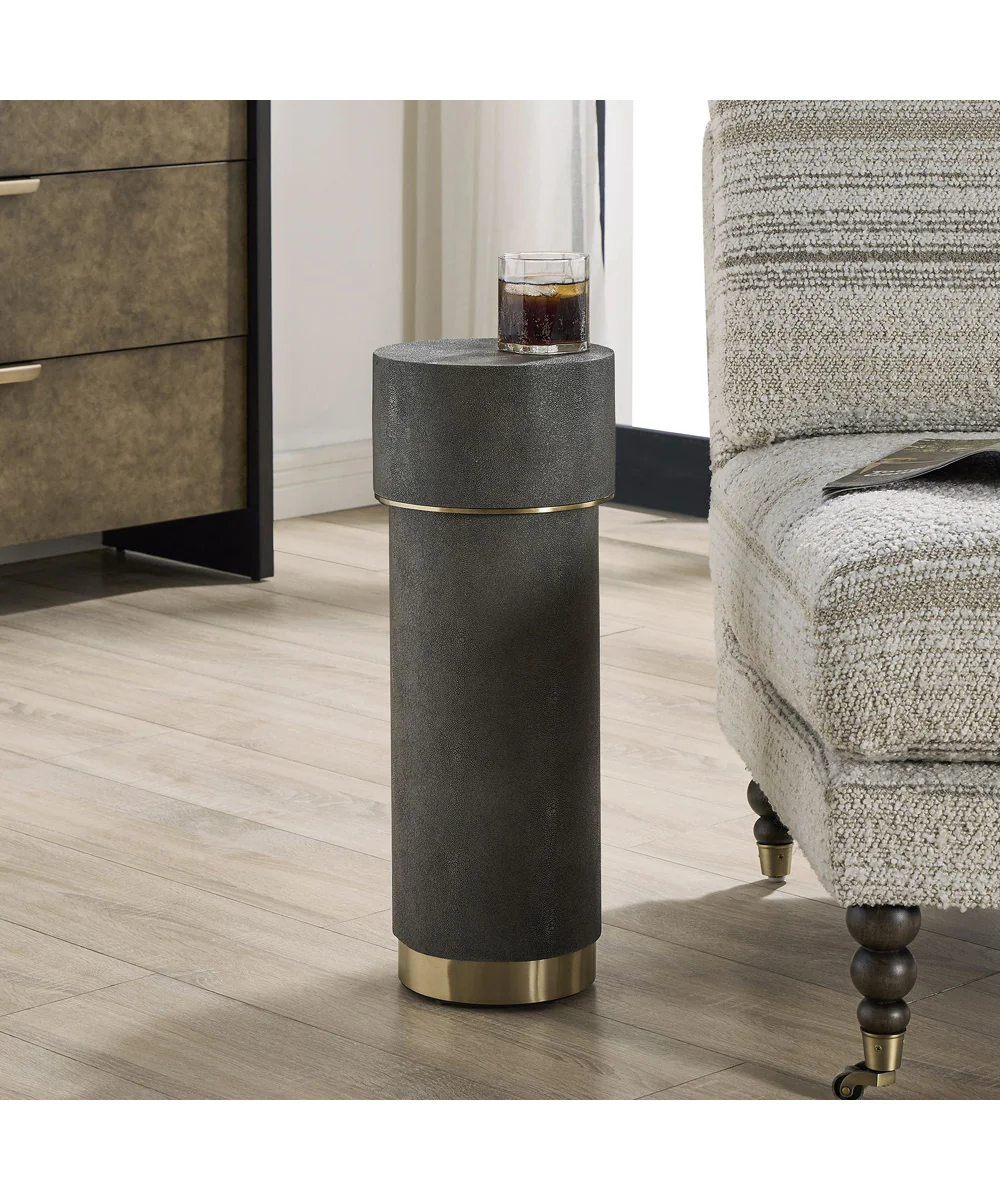 Wessex Charcoal Drink Table - Image 2