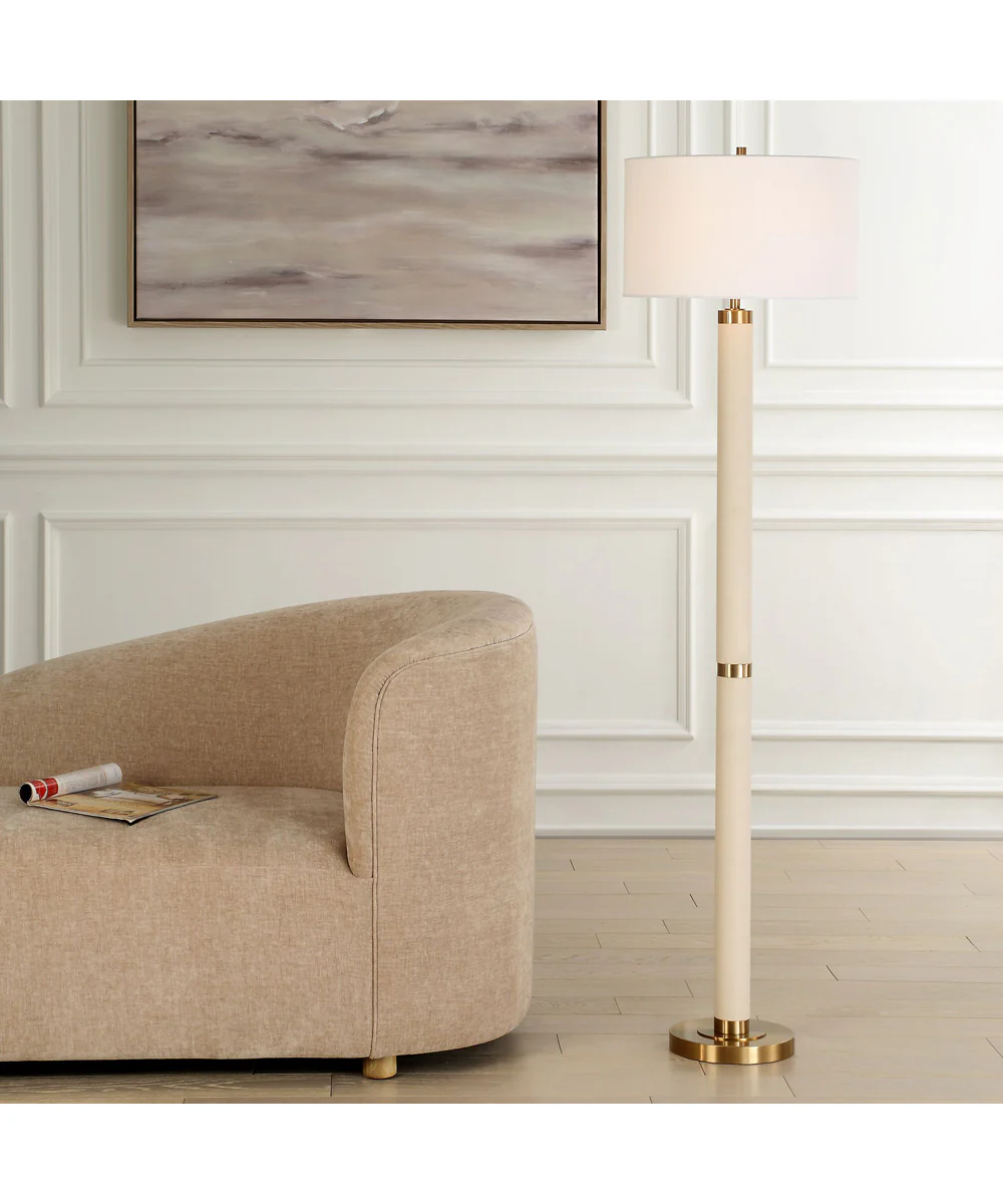 Wessex White Floor Lamp - Image 2