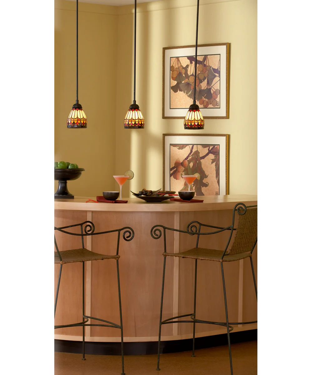 West End Small 1-light Mini Pendant Vintage Bronze - Image 3