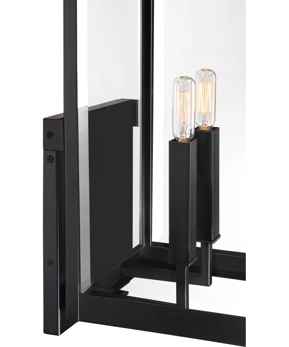 Westover Extra Large 2-light Outdoor Wall Light Earth Black - Image 6