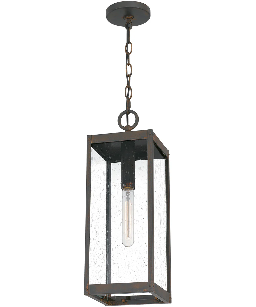 Westover Large 1-light Outdoor Pendant Light Industrial Bronze - Image 5