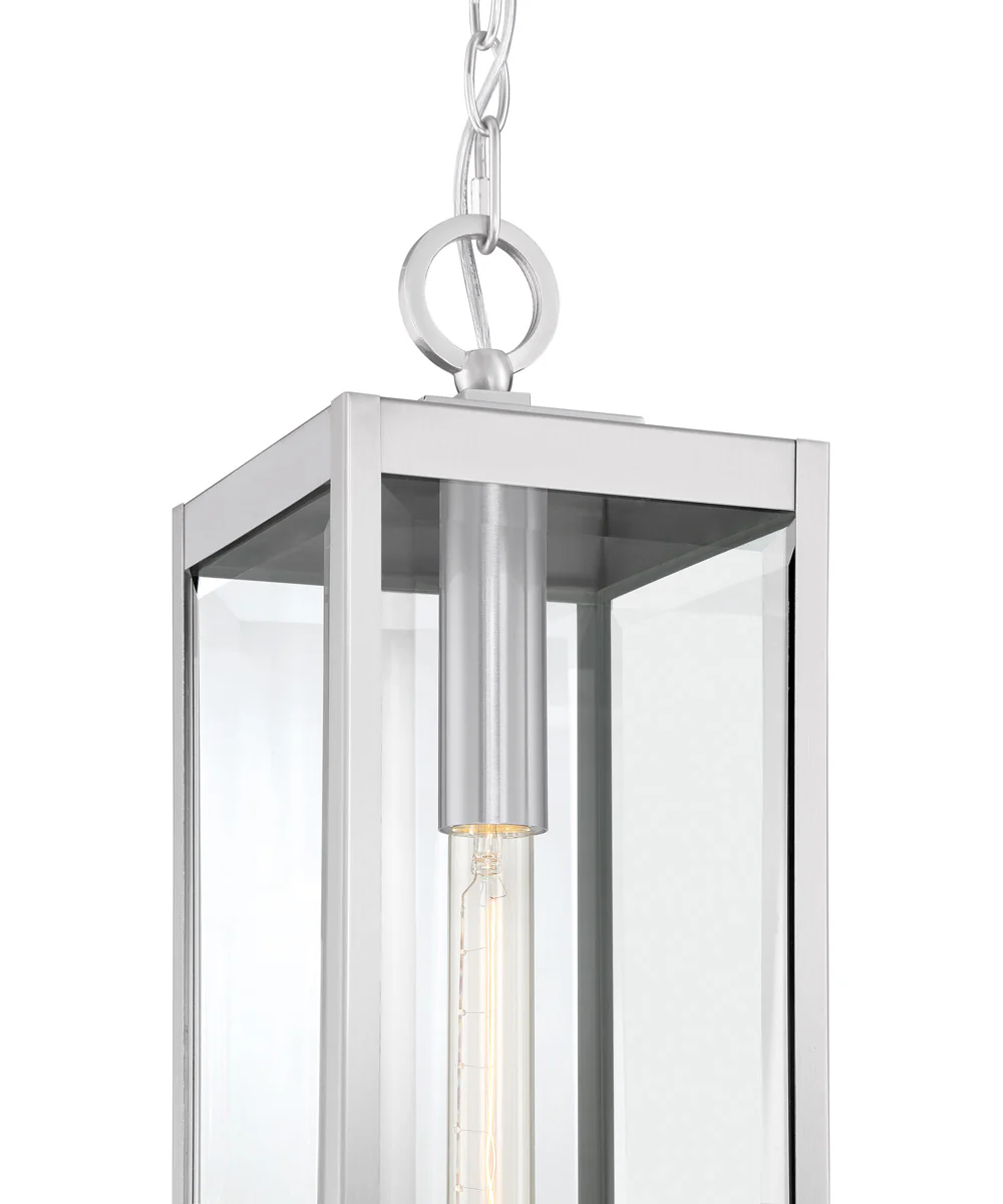 Westover Large 1-light Outdoor Pendant Light Stainless Steel - Image 6
