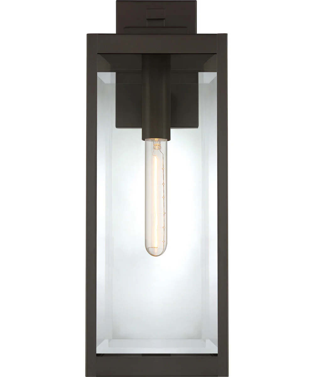 Westover Large 1-light Outdoor Wall Light Western Bronze - Image 4