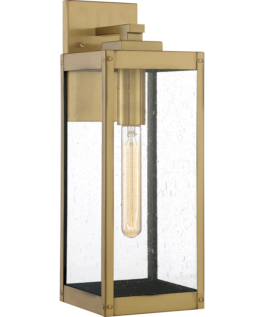 Westover Medium 1-light Outdoor Wall Light Antique Brass - Image 2