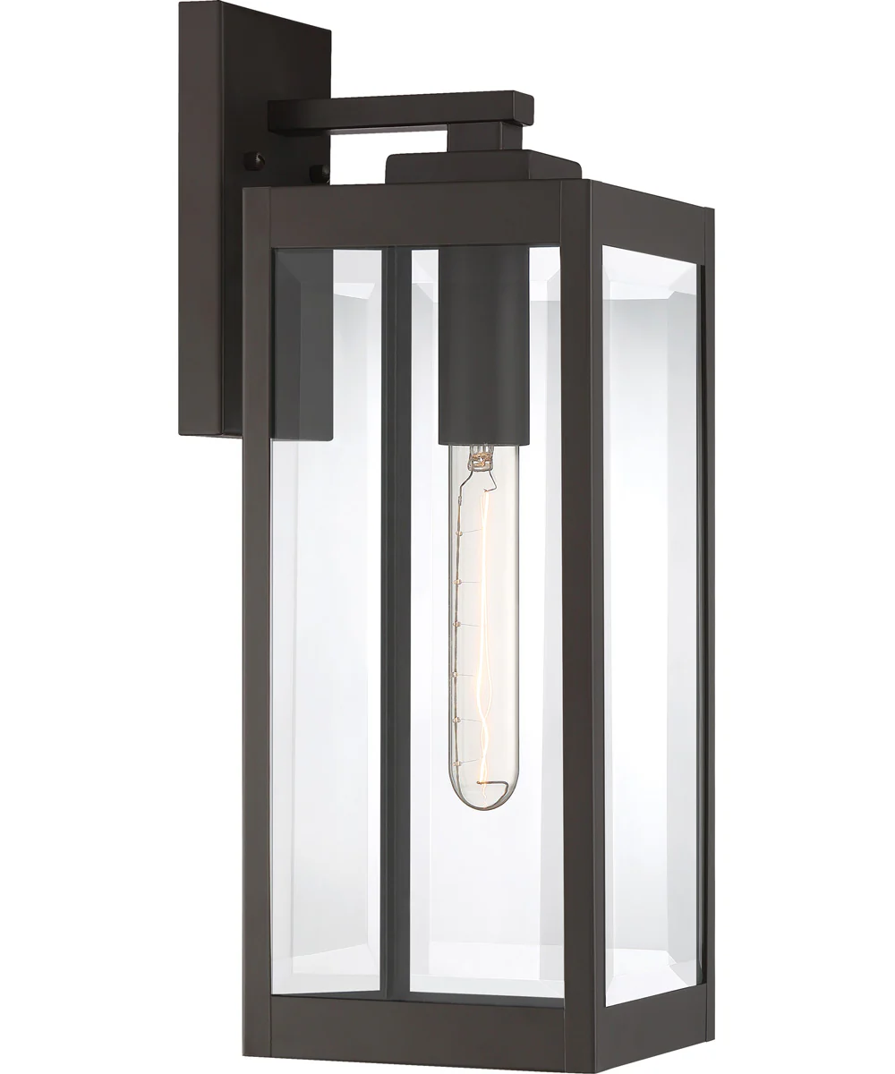 Westover Medium 1-light Outdoor Wall Light Western Bronze