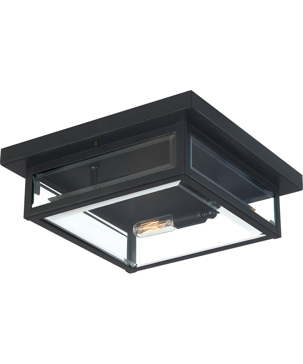 Westover Medium 2-light Outdoor Ceiling Light Earth Black - Image 4