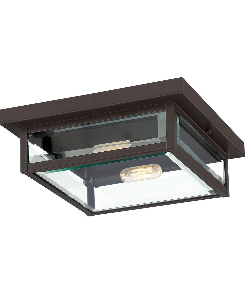Westover Medium 2-light Outdoor Ceiling Light Western Bronze - Image 2