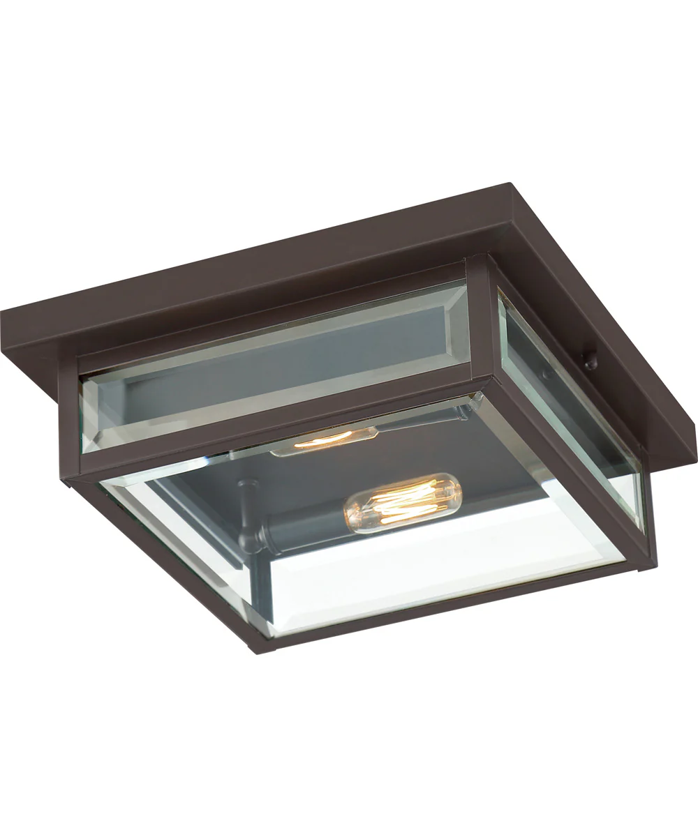 Westover Medium 2-light Outdoor Ceiling Light Western Bronze - Image 4