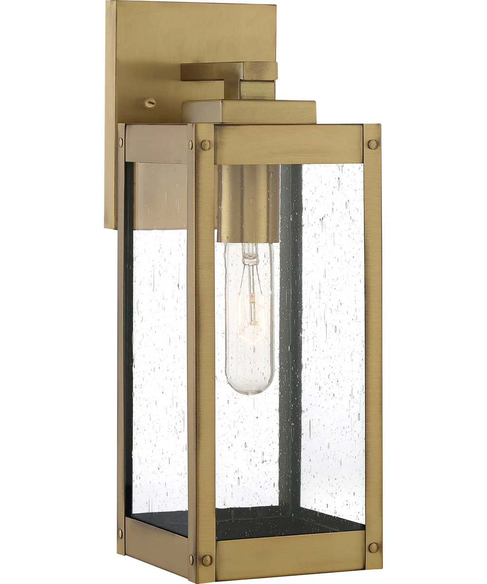 Westover Small 1-light Outdoor Wall Light Antique Brass - Image 2