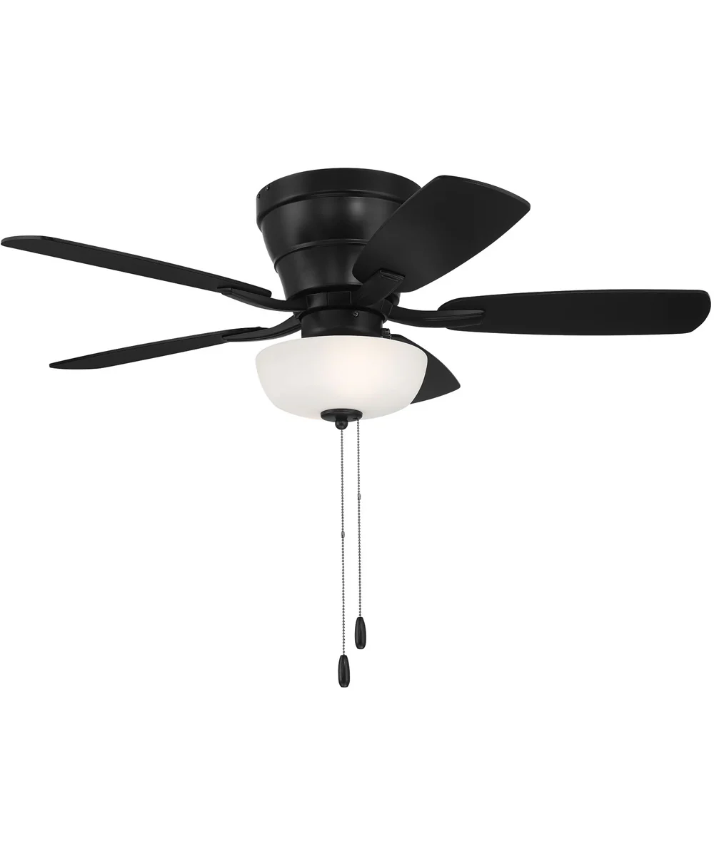 Wheeler 42 2-Light Bowl 2-Light Fan Flat Black - Image 2