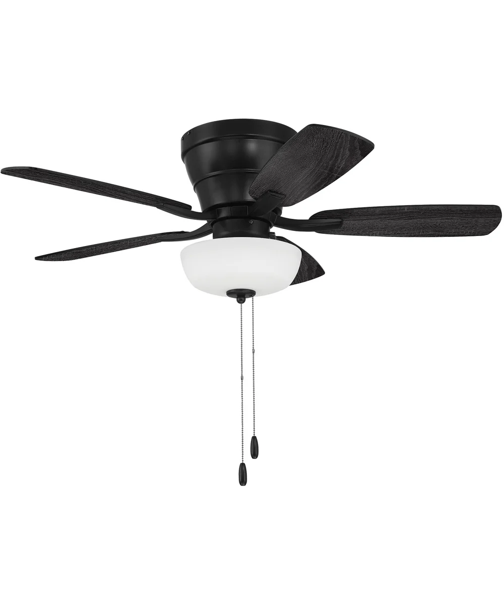 Wheeler 42 2-Light Bowl 2-Light Fan Flat Black - Image 4