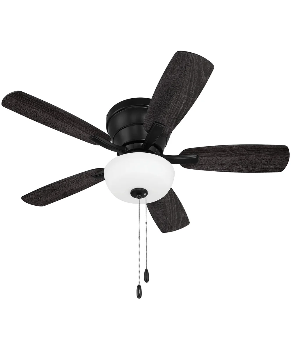 Wheeler 42 2-Light Bowl 2-Light Fan Flat Black - Image 6