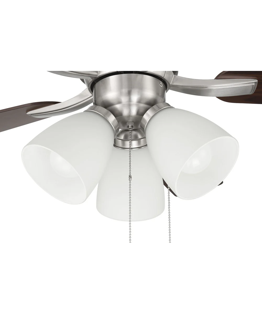 Wheeler 52 3-Light  3-Light Fan Brushed Polished Nickel - Image 9