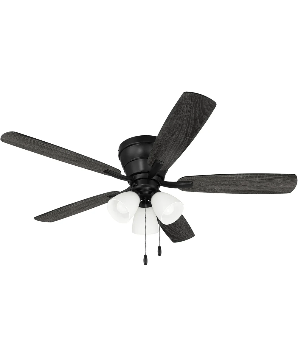 Wheeler 52 3-Light  3-Light Fan Flat Black - Image 3