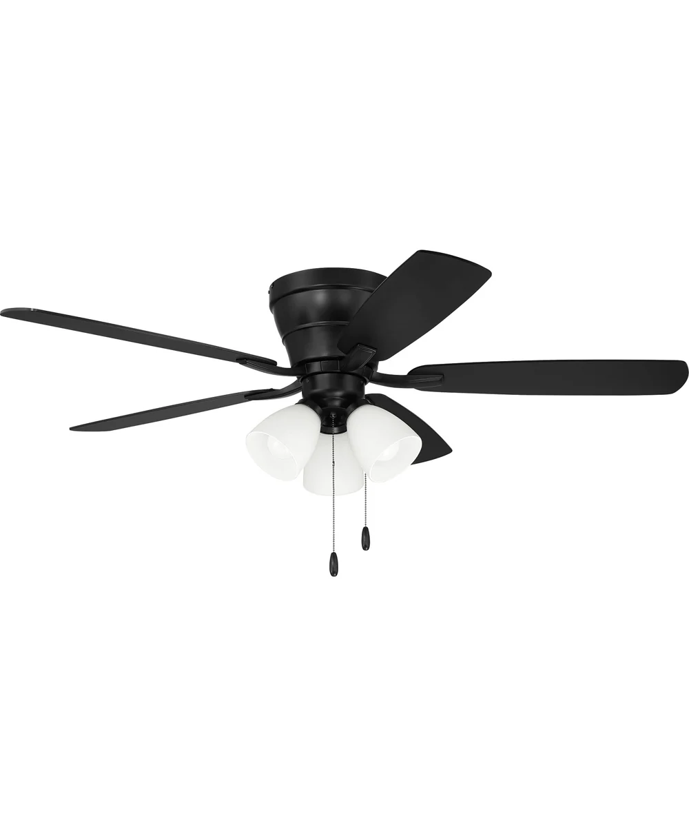 Wheeler 52 3-Light  3-Light Fan Flat Black - Image 4