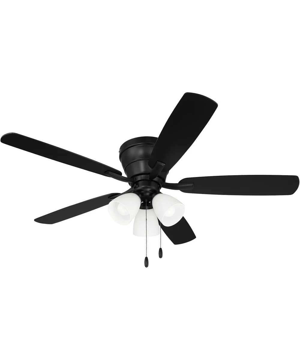 Wheeler 52 3-Light  3-Light Fan Flat Black - Image 6