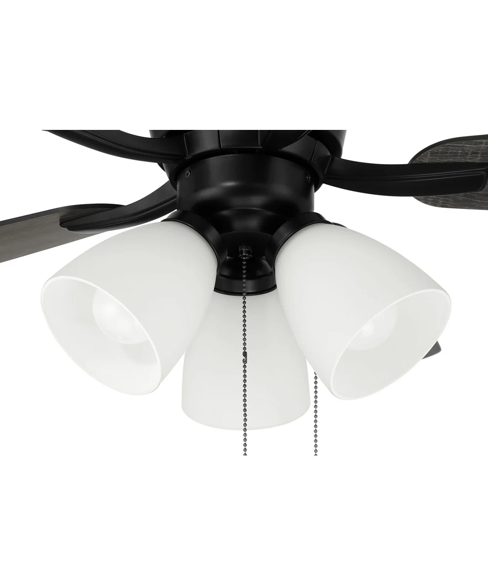 Wheeler 52 3-Light  3-Light Fan Flat Black - Image 9