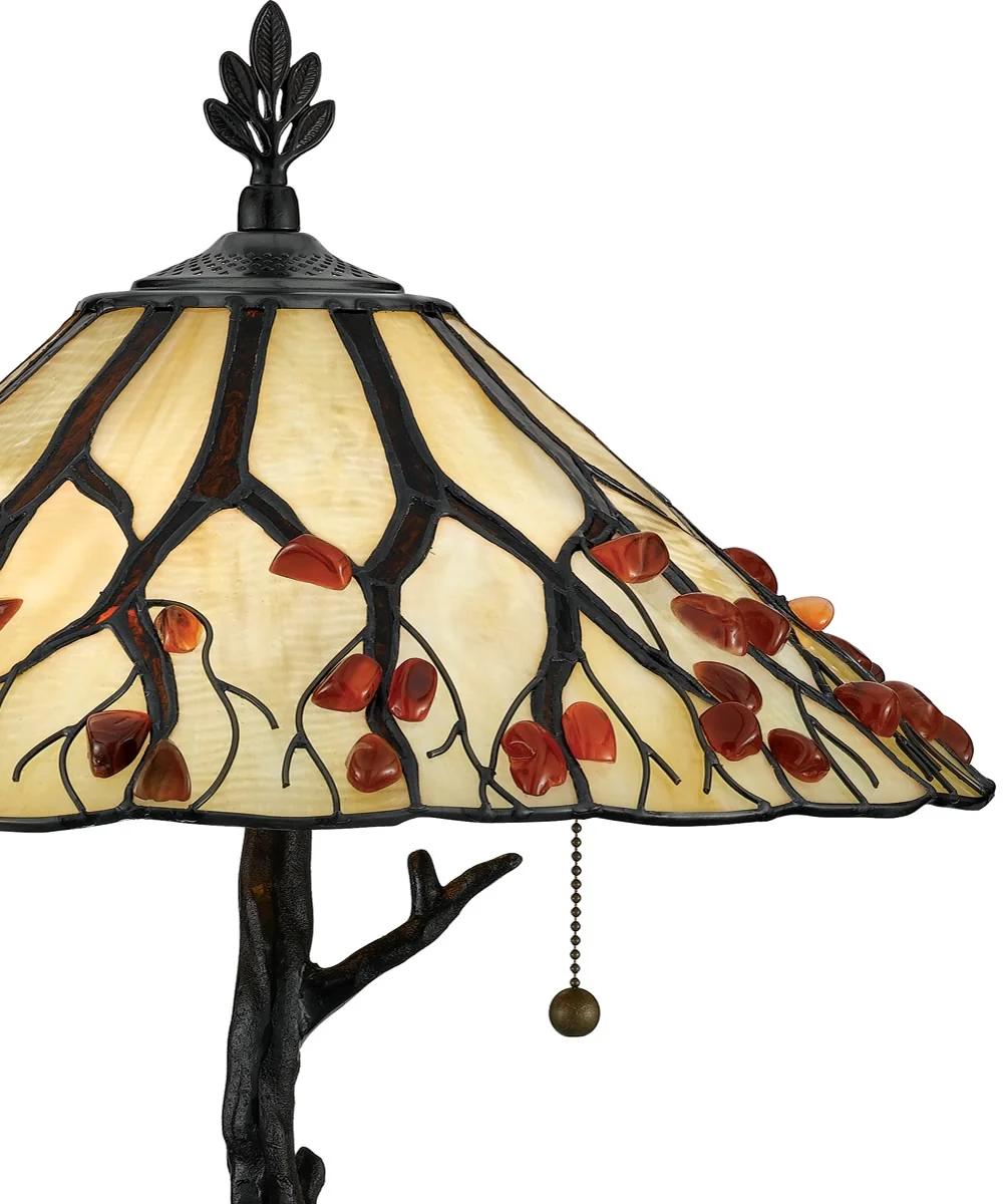 Whispering Wood Small 2-light Table Lamp Valiant Bronze - Image 3