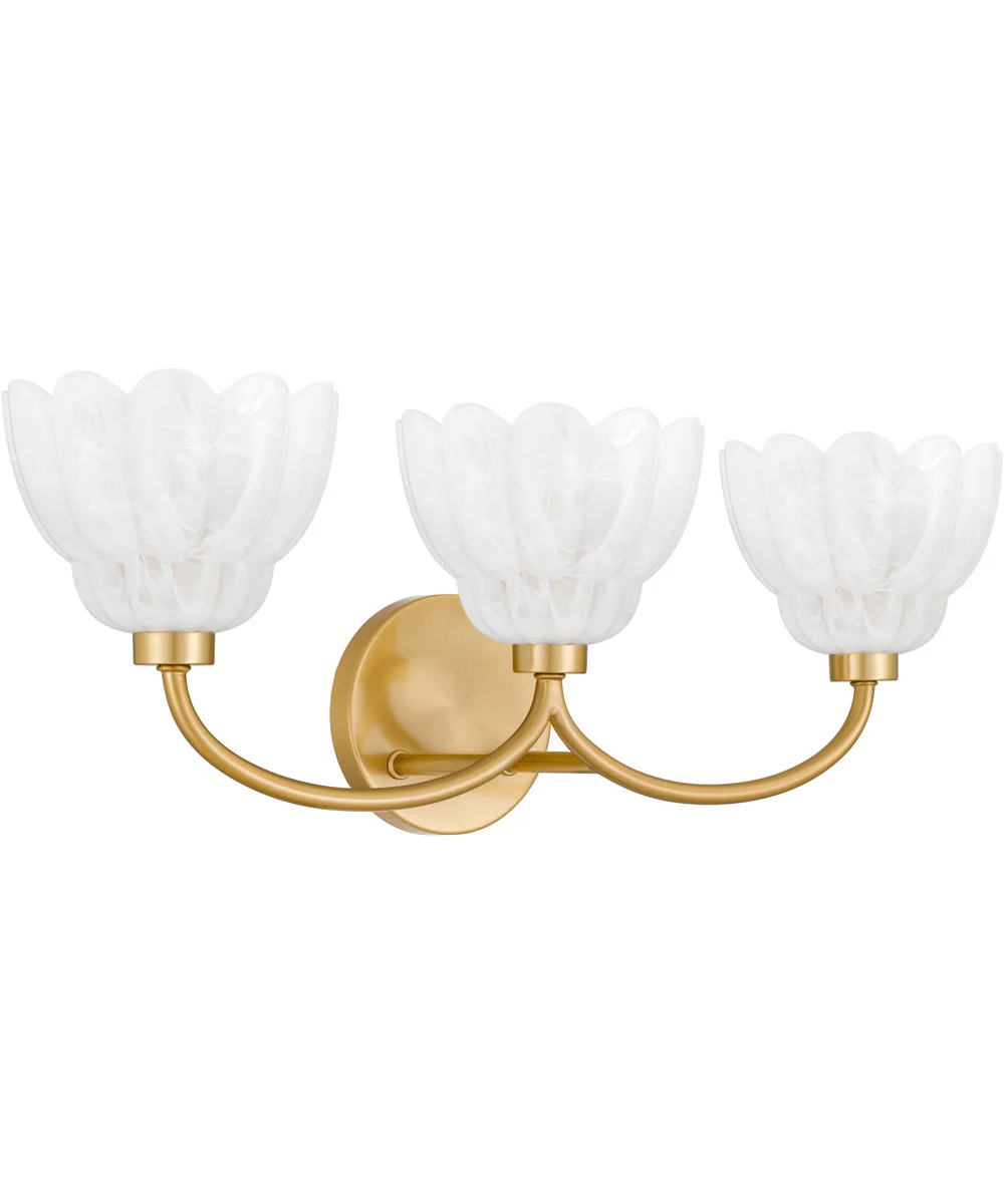Whitecap 3-light Bath Light Brushed Gold - Image 5