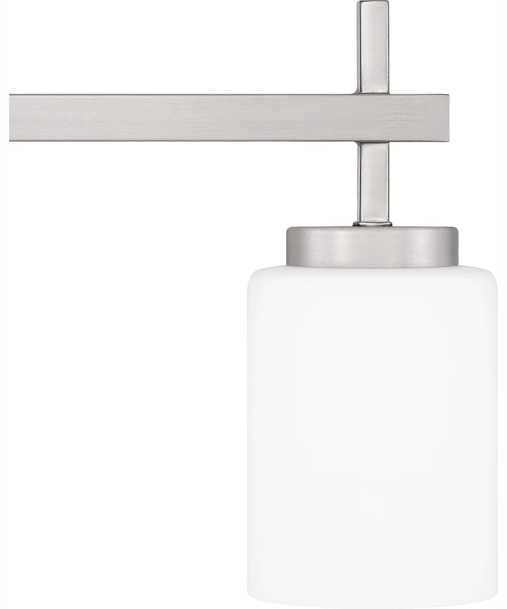 Wilburn Extra Large 4-light Bath Light Brushed Nickel - Image 6