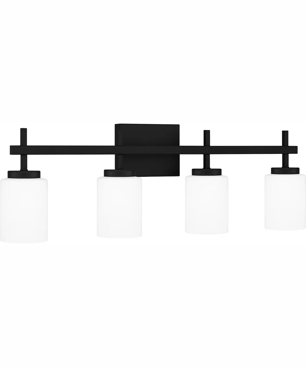 Wilburn Extra Large 4-light Bath Light Matte Black - Image 4
