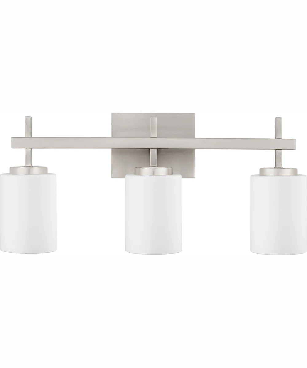 Wilburn Large 3-light Bath Light Brushed Nickel - Image 3